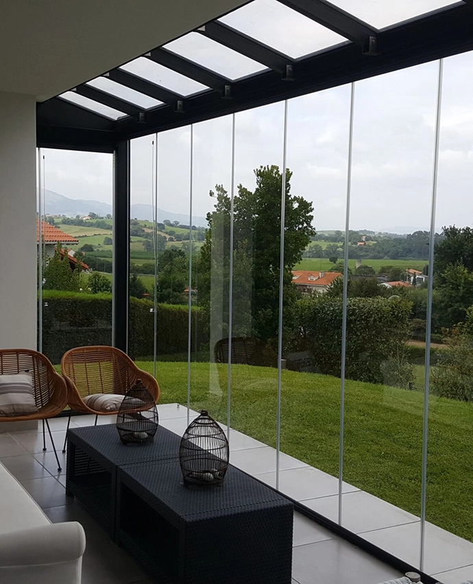 cortina de cristal en cantabria